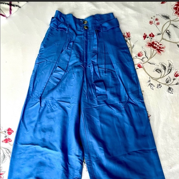 NWT UO blue wide leg pants - Picture 8 of 15